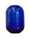 Blenko Shepherd Vtg Modern Cobalt Blue Art Glass Vase Decanter Bottle Mcm 8016m