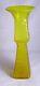 Blenko Wayne Husted Yellow Textured Art Glass Vase Mid Century Modern 12 1/2