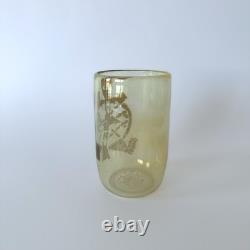 Blown Glass Vase By Nicolas Morin, Verrerie Le Pontil In Dieulefit 2001