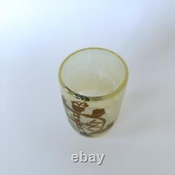 Blown Glass Vase By Nicolas Morin, Verrerie Le Pontil In Dieulefit 2001
