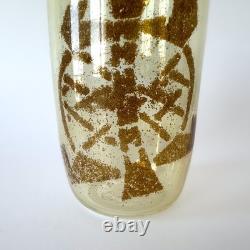 Blown Glass Vase By Nicolas Morin, Verrerie Le Pontil In Dieulefit 2001