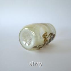 Blown Glass Vase By Nicolas Morin, Verrerie Le Pontil In Dieulefit 2001