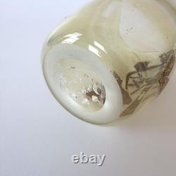 Blown Glass Vase By Nicolas Morin, Verrerie Le Pontil In Dieulefit 2001