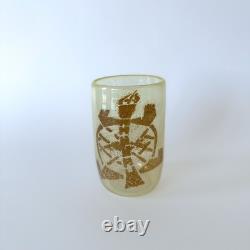 Blown Glass Vase By Nicolas Morin, Verrerie Le Pontil In Dieulefit 2001