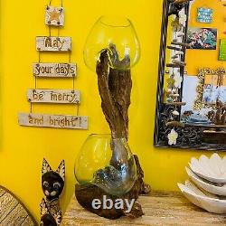 Blown Glass Vase Root Aquarium Ampoule Art