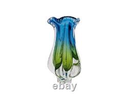 Bohemia Art Glass Vase By Jozef Hospodka For Chribska Glassworks, 1960's