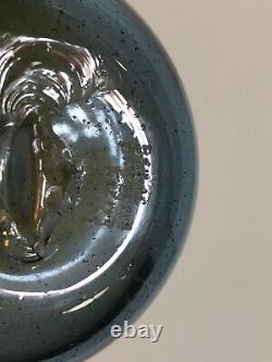 Bruce Freund Art Glass Vase, Signed, 6 3/4 Tall, 4 Widest, Weight is 1 Lbs 10