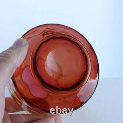 C1890 Amberina Art Glass Diminuative pitcher