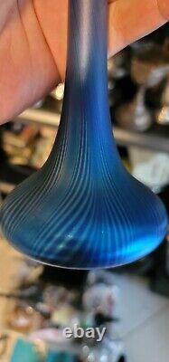 Carl Radke Phoenix Studios Art Glass Jack Pulpit Vase 14