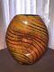 Collectible Dale Tiffany Hand Blown Art Glass Vase, Stunning