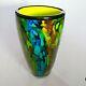 Colorful Art Glass Vase
