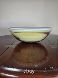 Contemporary British Studio Glass Multicoloured Landscape Design Dish