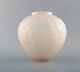 Early René Lalique Gui Vase In Clear And Frosted Art Glass