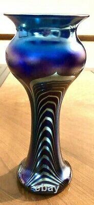 Early large Correia Art Glass iridescent art nouveau vase (Reduced Price)