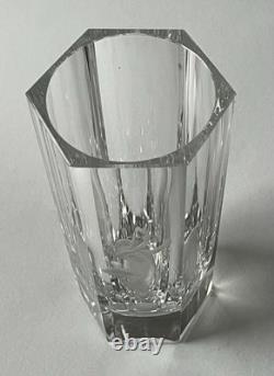 Elis Bergh Art Deco 1937 Swedish Glass Vase Etched Nude Lady Elis Bergh Signed