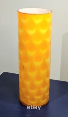 Elme Glasbruk Mid Century Swedish Art Glass Vase By Carl-Olof Borgarp 1960s