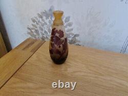 Emille Galle, Glass Vase, Circa 1900