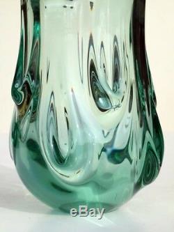 FLAVIO POLI tronco series glass vase murano seguso vetri d'arte 1930s