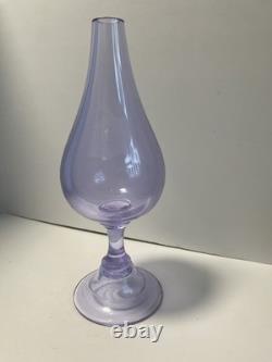 FRENCH SEVRES Alexandrite GLASS. VASE