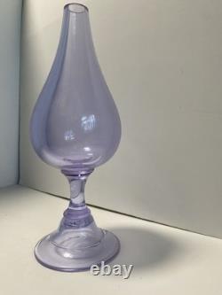 FRENCH SEVRES Alexandrite GLASS. VASE