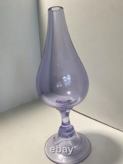 FRENCH SEVRES Alexandrite GLASS. VASE