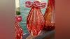 Fashion 60 S Vases Red Original Murano Glass