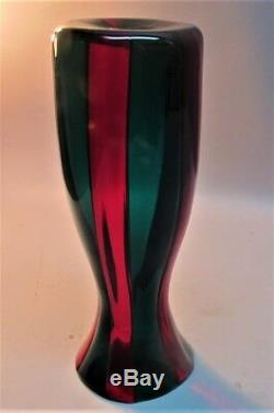 Fine FULVIO BIANCONI for VENINI MURANO Italian Art Glass Carafe Vase c. 1950s