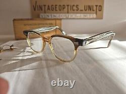 Foremost Two Tone 1950s Vintage Hornrimmed (Unused) Eyeglasses Frame