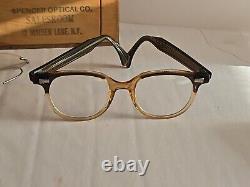 Foremost Two Tone 1950s Vintage Hornrimmed (Unused) Eyeglasses Frame