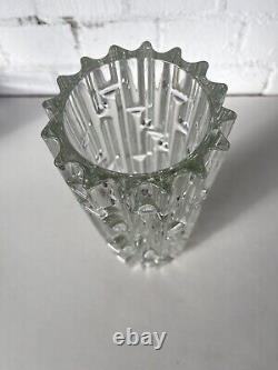 Frantisek Vizner, Sklo Union Czech Art Glass, the Maze', a Good Art Glass Vase
