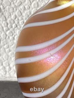 Freiherr Von Poschinger Iridescent Art Glass. C. 1970