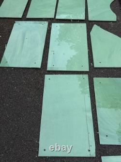 Genuine Art Deco Jade Vitrolite Glass Tiles Off Cuts