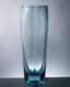 Geoffrey Baxter For Whitefriars Arctic Blue Art Glass Vase Early 1960s