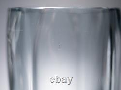 Geoffrey Baxter for Whitefriars Arctic Blue Art Glass Vase Early 1960s