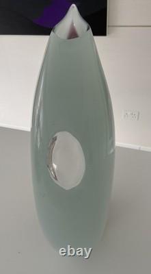 Giampaolo Seguso Perla Murano Art Glass Vase Ltd Edition 93/99 Hand Blown