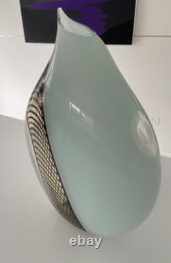 Giampaolo Seguso Perla Murano Art Glass Vase Ltd Edition 93/99 Hand Blown