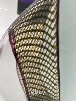 Giampaolo Seguso Perla Murano Art Glass Vase Ltd Edition 93/99 Hand Blown