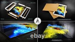 Glass Print 160x85cm Wall Art Picture beach lagoon water ocean Large Artwork