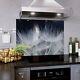 Glass Splashback Kitchen Cooker Panel Any Size Nature Dandelion Flower Zoom Art
