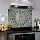 Glass Splashback Kitchen Cooker Stove Panel Any Size Abstract Pattern Mosaic Art