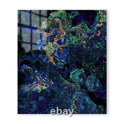 Glass Splashback Kitchen Tile Cooker Panel ANY SIZE Abstract Shapes Texture Art