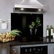 Glass Splashback Kitchen Tiles Cooker Wall Any Size Jade Plant Pot Photo 1250