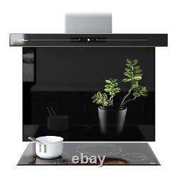 Glass Splashback Kitchen Tiles Cooker Wall ANY SIZE Jade Plant Pot Photo 1250