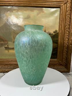 Glass Vase Art Nouveau