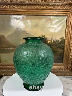 Glass Vase, Art Nouveau