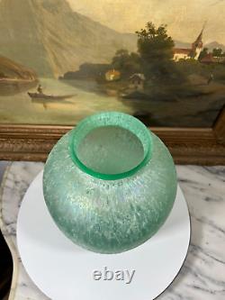 Glass Vase Art Nouveau