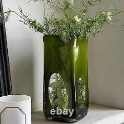 Glass Vase Glass Bottle Vase Decorative Art Vase for Indoor Desktop Office