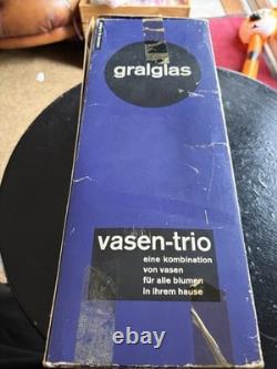 Gralglas vase trio