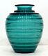 Huge! 1920's 1930's Antique Vintage Daum Modernist Art Deco Glass Vase / Signed