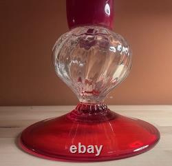 Huge 54cm Mud Central Art Glass Vase